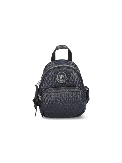 Moncler Kilia Nylon Small Backpack Bag In Black