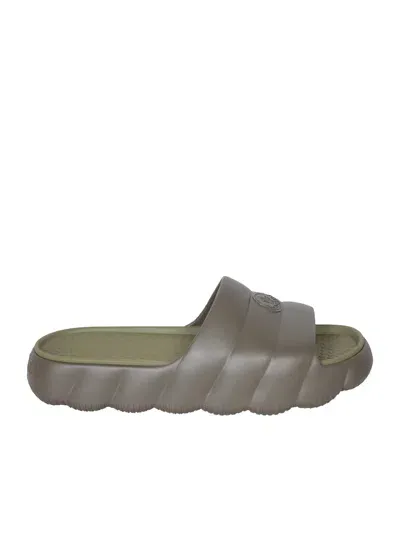 Moncler Lilo Green Slides