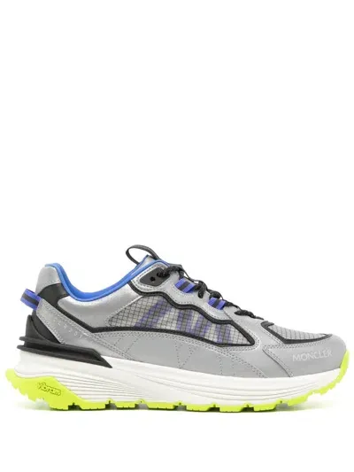 Moncler Lite Runner Sneakers In Blue