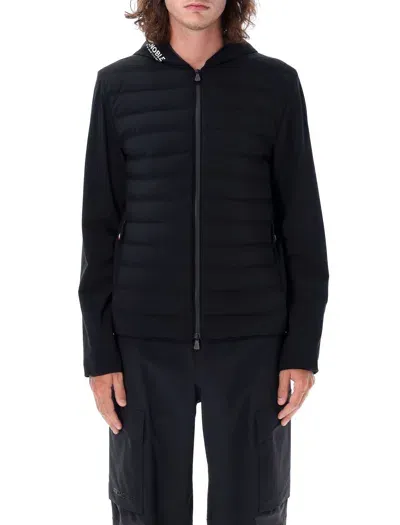 Moncler Men's Zipup Cardigan In Black