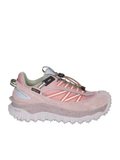 Moncler Sneakers In Pink