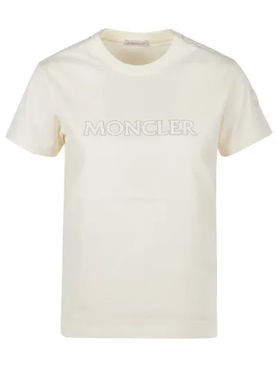 Moncler Tshirt In White