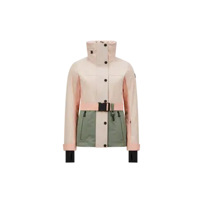 Moncler Veste De Ski Hainets Matelassée In Pink