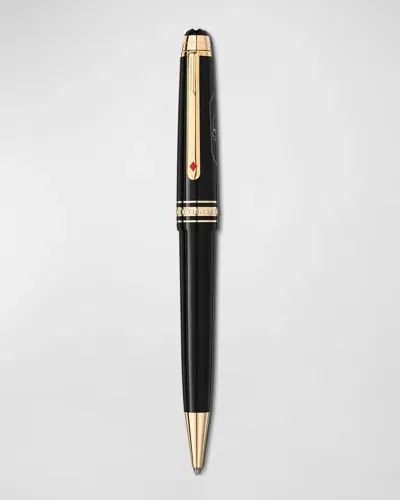 Montblanc Men's Meisterstuck Around The World In 80 Days Classique Ballpoint Pen In Black