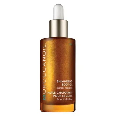 Moroccanoil Shimmering Body Oil In White