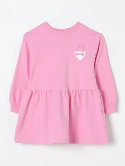 Moschino Dress  Kids Color Fuchsia