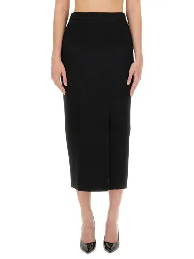 Moschino "enverse" Skirt In Black