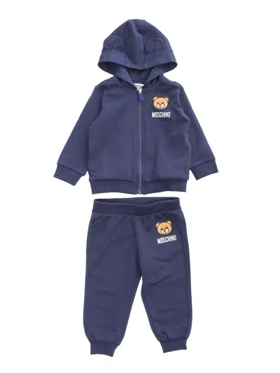 Moschino Kid Blue 2-piece Tracksuit