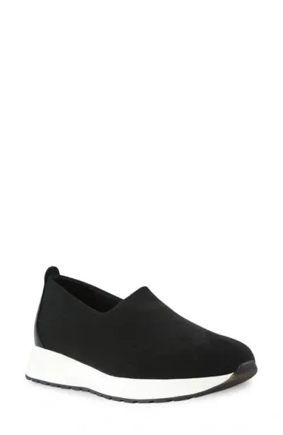 Munro Mackenna Slip-on Sneaker In Black Comb