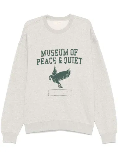 Museum Of Peace And Quiet P.e. Sweatshirt In Grey