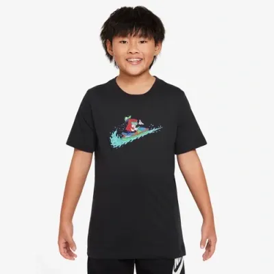 Nike Kids' Sportswear Graphic T-shirt In Black/multi