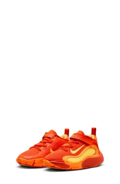 Nike Isofly Basketball Shoe In Team Orange/orange/white