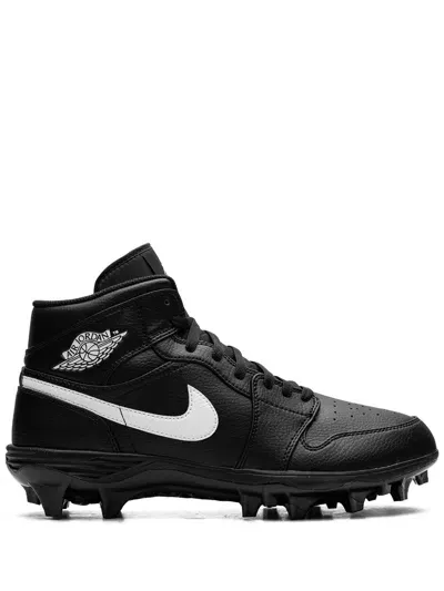 Nike Jordan 1 Mid "black/white" Cleats