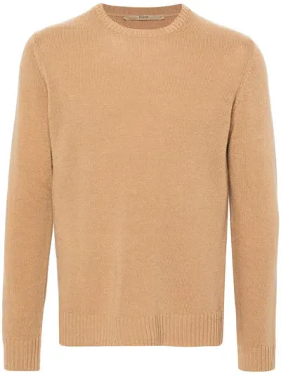 Nuur Round-neck Sweater In Nude & Neutrals