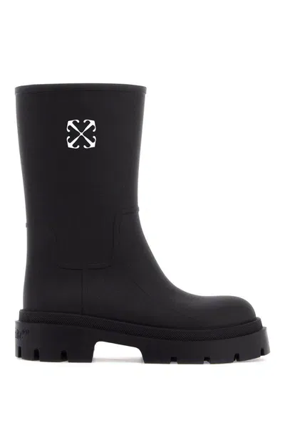 Off-white Boots In Black