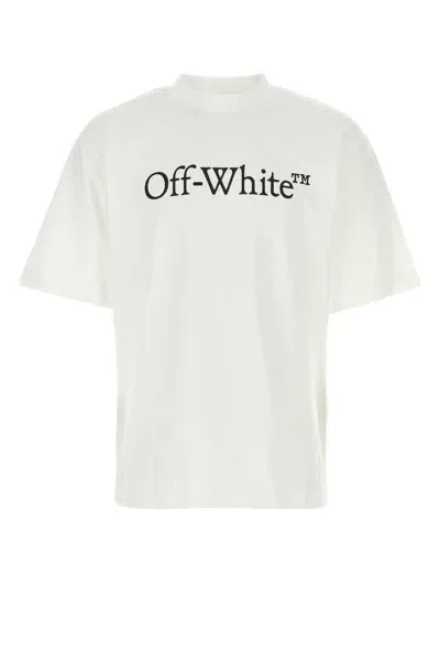 Off-white White Cotton T-shirt