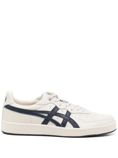 Onitsuka Tiger Gsm Sd Leather Sneakers In Neutrals