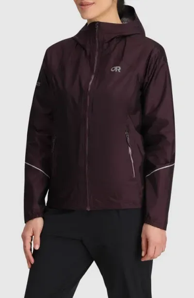 Outdoor Research Helium Rain Ultralight Jacket In Amethyst