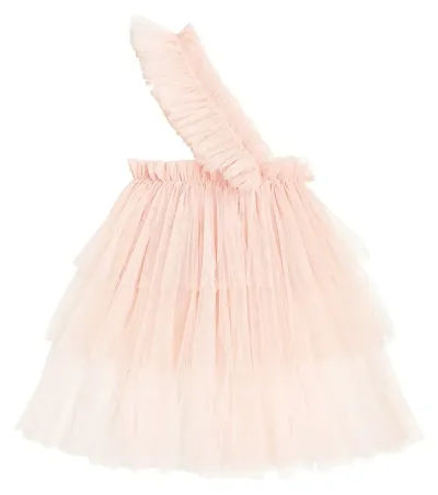 Paade Mode Kids' Lotus Tulle Skirt In Pink