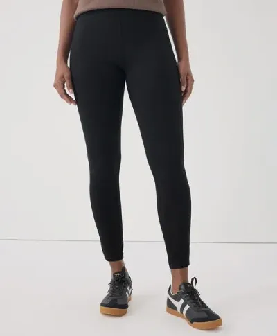 Pact Purefit Pocket Legging Made With Organic Cotton In Black