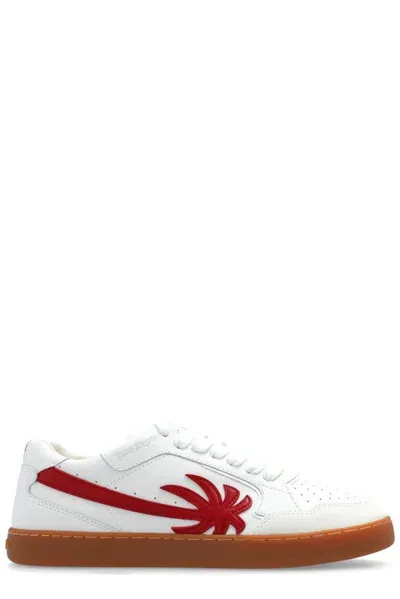 Palm Angels New Palm Low In White