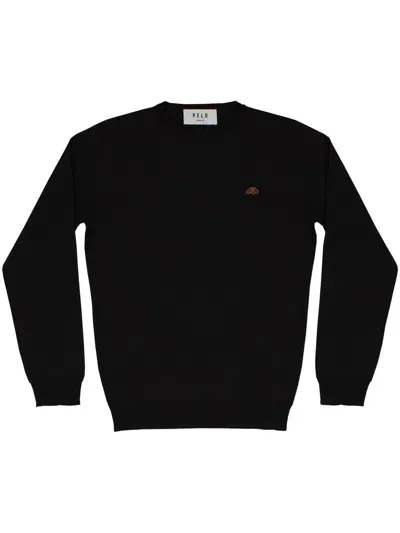 Pelo Foundation Girocollo Merinos Clothing In Black