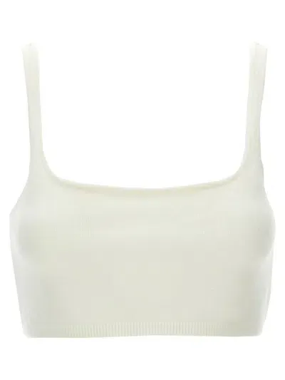 Pinko Bacca Bra Tops In White