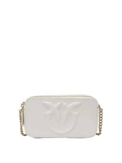 Pinko Carrie Camera Bag In Blanco