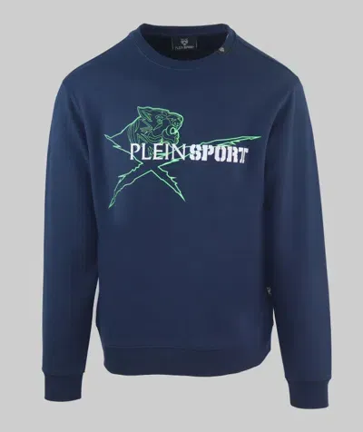 Pre-owned Plein Sport Sweatshirt  Fipsg130585-navy Gr S M L Xl Xxl+ Hoody Sweater Pullover In Blau