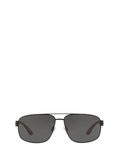 Polo Ralph Lauren Eyewear Pilot Frame Sunglasses In Black