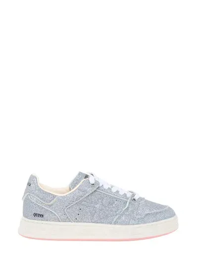 Premiata Sneakers Silver In White