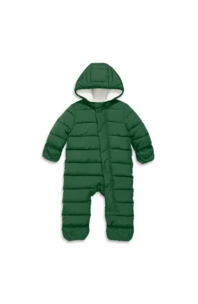 Primary Kids'  Baby Parka Puffer Suit In Evergreen