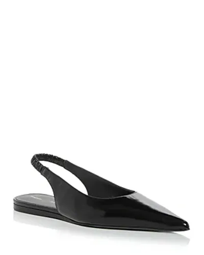 Proenza Schouler Women's Spike Slingback Flats In Black