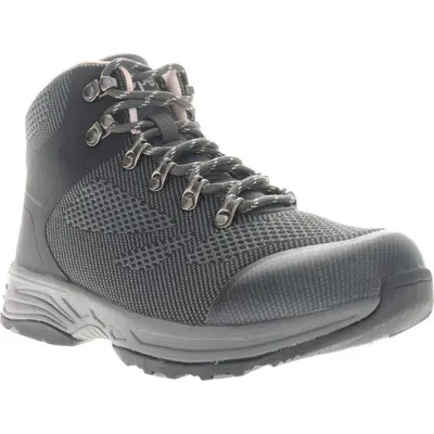 Propét Conni Water Resistant Hiking Boot In Grey/pink