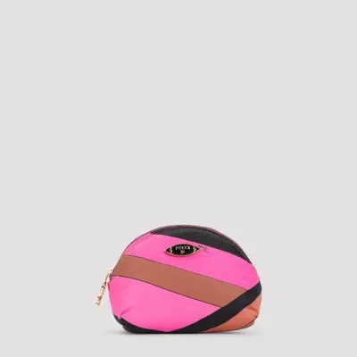 Pucci Fuxia And Brown Yummy Beauty Case In Pink & Purple