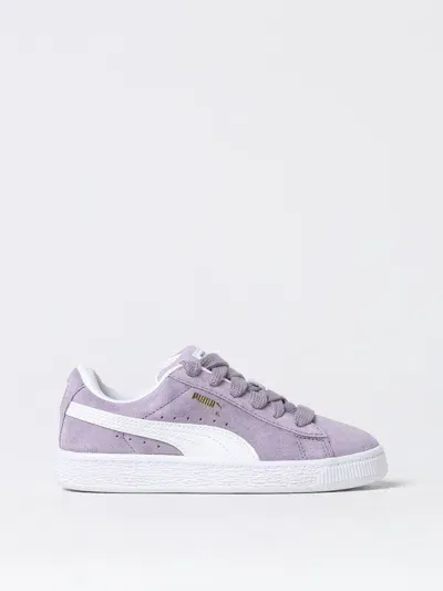 Puma Shoes  Kids Color Lilac