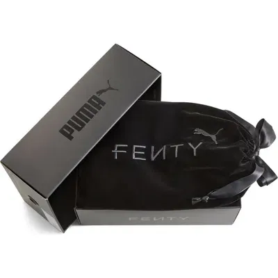 Puma X Fenty Kids' Creeper Phatty Corduroy Sneaker In  Black- Gold