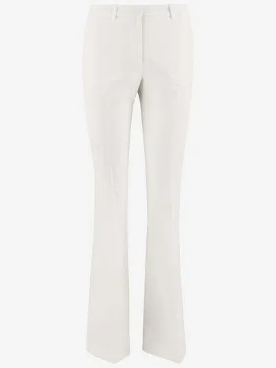 Ql2 Stretch Cotton Pants In White