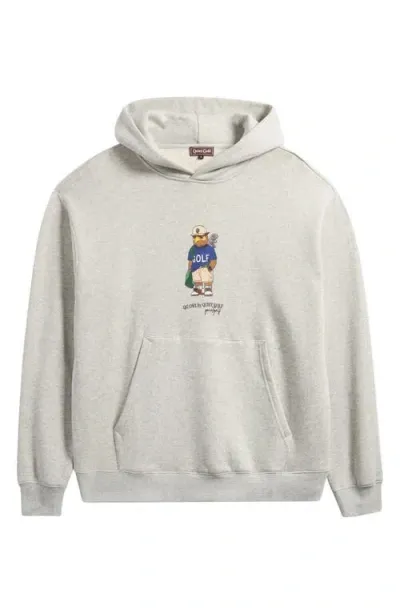 Quiet Golf Qg Owl Hoodie In Heather