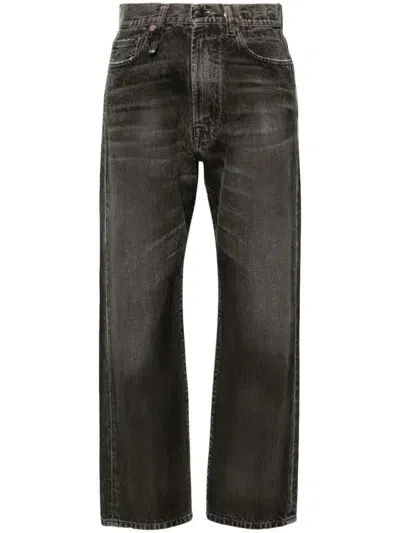 R13 Boyfriend Jeans In Black