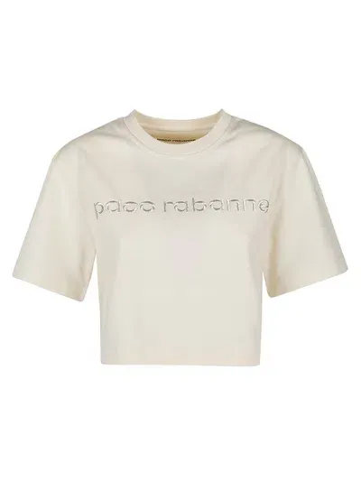 Rabanne T-shirt In Beige