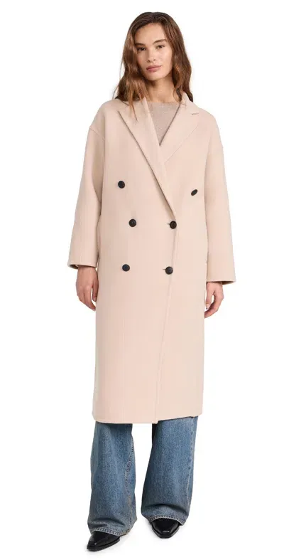 Rag & Bone Wool-blend Thea Coat In Oatmeal