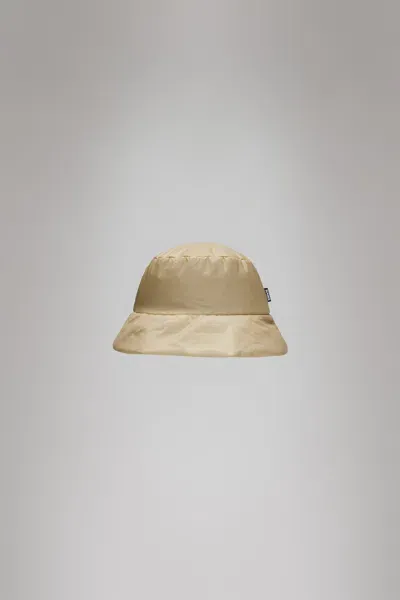 Rains Insulated Ripstop Bucket Hat In Neutral