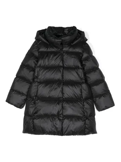 Ralph Lauren Kids' Polo Pony-motif Padded Coat In Polo Black