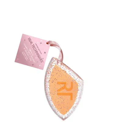 Real Techniques Miracle Complexion Sponge And Case Ornament In White