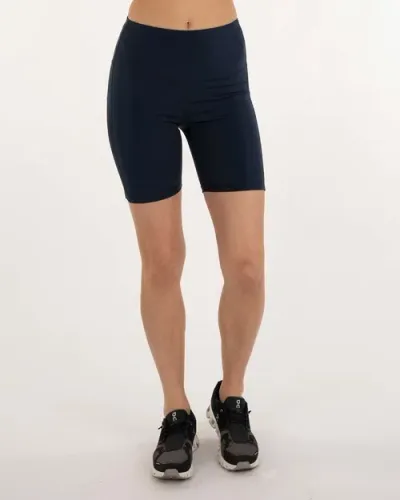 Rebody Active Incline Silkiflex High Waist Biker Short 6" In Cool Navy