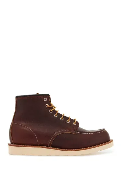 Red Wing Shoes Classic Moc Lace In Brown