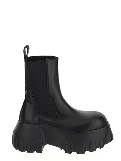 Rick Owens Beatle Mega Tractor In Black