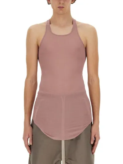 Rick Owens Tank Top In Pink