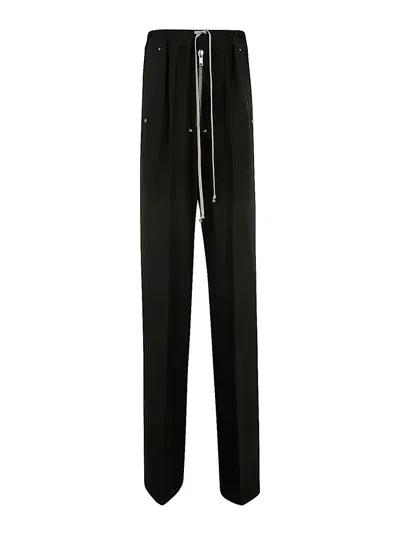 Rick Owens Wide Bela Pants In Brown